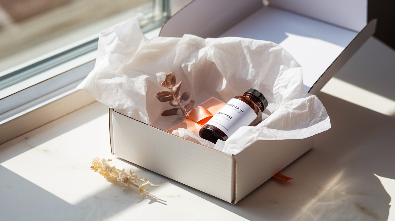 Diszkrét csomagolás és gyors kézbesítés